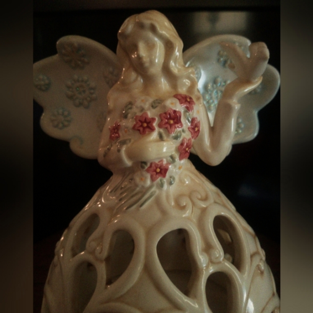 Fairy Angel Candle Holder Figurine